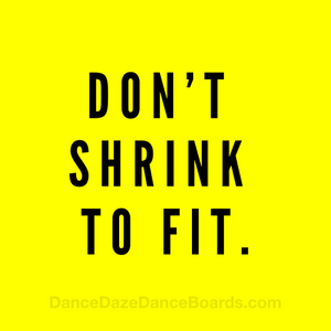 Don't Shrink to Fit