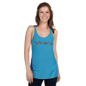 Positive Vibes Only Racerback Tank